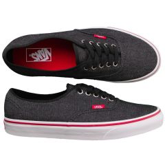 VANS AUTHENTIC DENIM BLACK TRUE WHITE BRISTOL UK CRUCIAL BMX SHOP SHOES