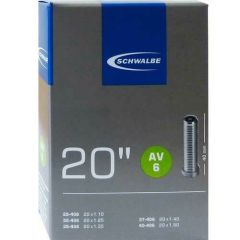 Schwalbe Superlight 20" x 1.5/2.3" Inner Tube - Schrader Valve