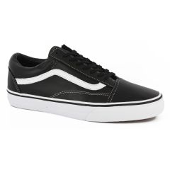 Vans Old Skool (Aged Leather) - Black