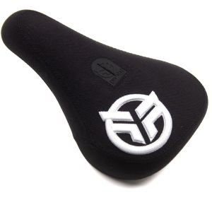 FEDERAL PIVOTAL MID SEAT RAISED BLACK EMBROIDERY CRUCIAL BMX BRISTOL UK