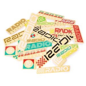 Radio Raceline Sticker Pack