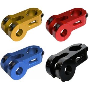 MORPHINE CHOKE HOLD STEM CNC BLACK GOLD RED BLUE CRUCIAL BMX BRISTOL UK