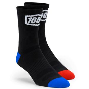 100% SOCKS WINTER TERRAIN BLACK CRUCIAL BMX BRISTOL