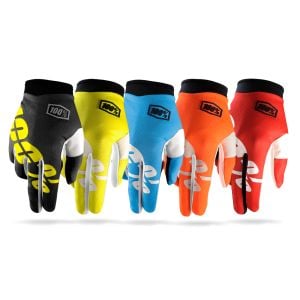 100% ITRACK GLOVES CRUCIAL BMX RACING BRISTOL UK