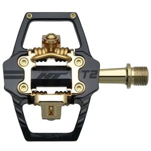 HT T2-SX Pedals - Black/Gold LTD