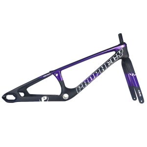 Prophecy Scud Evo 3 Expert BMX Race Frame and Fork - LTD Purple Pearl