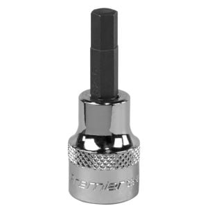 Sealey Premier 6mm 3/8"Sq Drive Hex Socket Bit