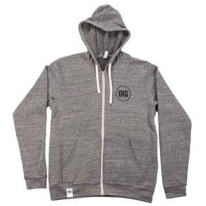 DIG BMX HOODIE HOODY CRUCIAL BRISTOL UK CLOTHING