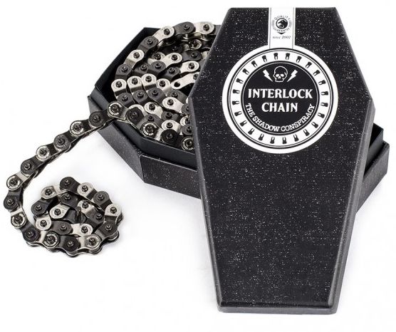 Shadow Interlock V2 Half-Link Chain - CrucialBMXShop.com