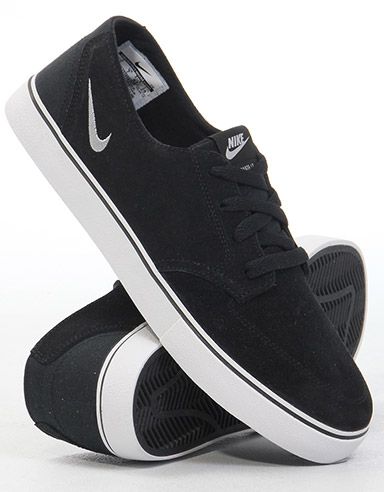 Nike Braata LR Shoes Black White CrucialBMXShop