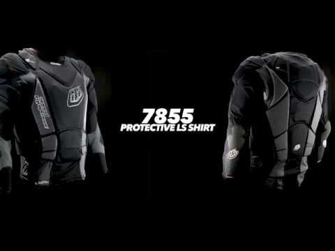 新品 TroyLeeDesigns UPS7850 Lサイズ定価¥19,030 Troy Lee Protection UPL7855-HW Youth Long Sleeve Shirt