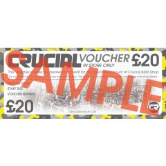 Crucial BMX In-Store Voucher £20