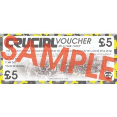 Crucial BMX In-Store Voucher £5